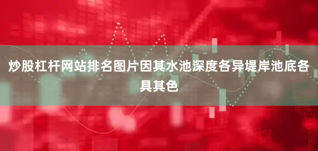 炒股杠杆网站排名图片因其水池深度各异堤岸池底各具其色